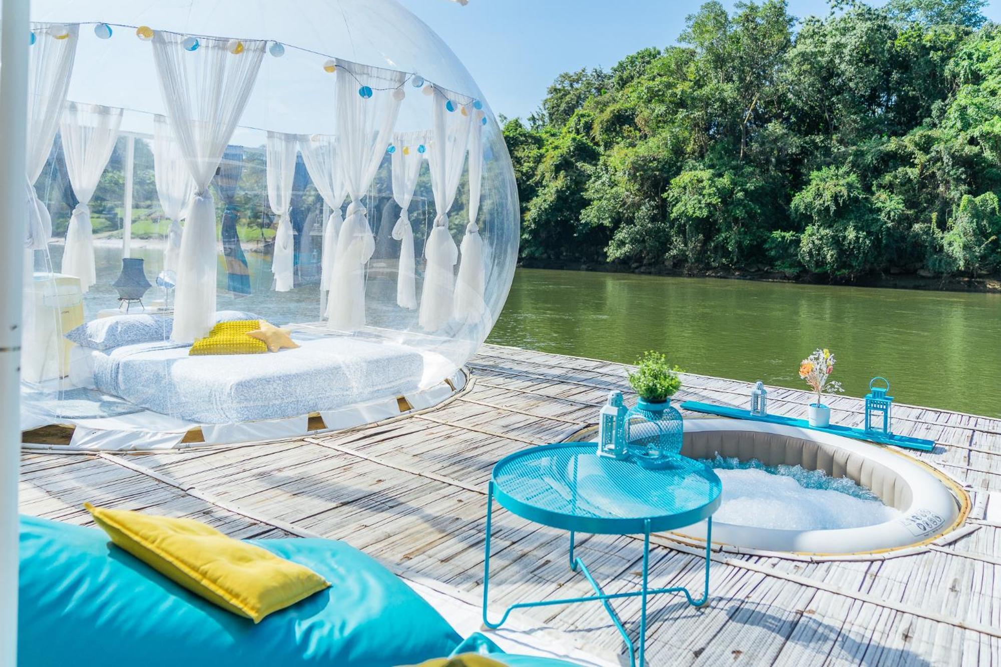 The Three Bubble Houses Ban Huai Maenam Noi Εξωτερικό φωτογραφία